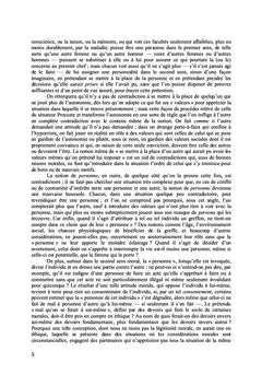 Quelques reflexions utilitaristes sur la notion de personne