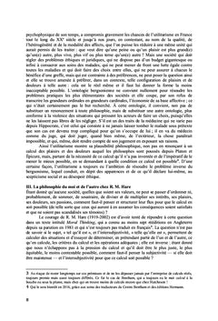 Quelques reflexions utilitaristes sur la notion de personne