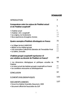 Habitat groupe alternatif