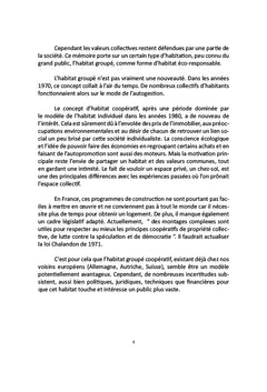 Habitat groupe alternatif