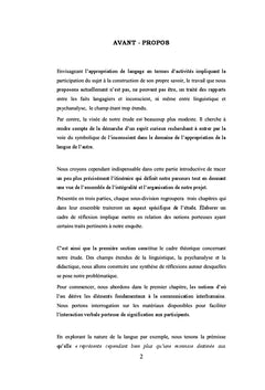 Appropriation de la parole en langue étrangère