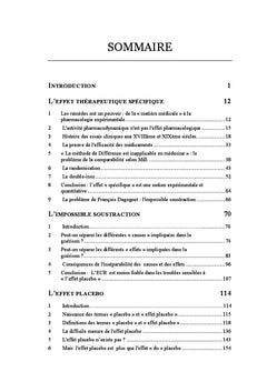 L'efficacité thérapeutique