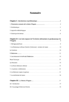 Comparaison des bassins siluro-devoniens inferieurs d'Ougarta