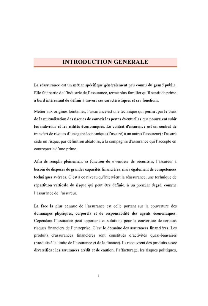 La branche caution et sa réassurance