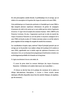 La branche caution et sa réassurance