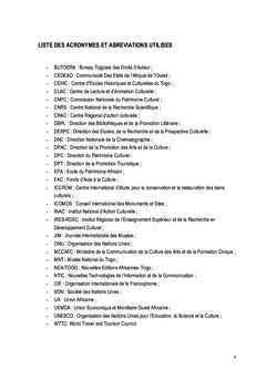 Le bâti colonial en Afrique subsaharienne: