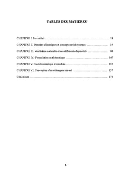 Contribution à l'étude thermo-aéraulique de cavité munie de cheminées