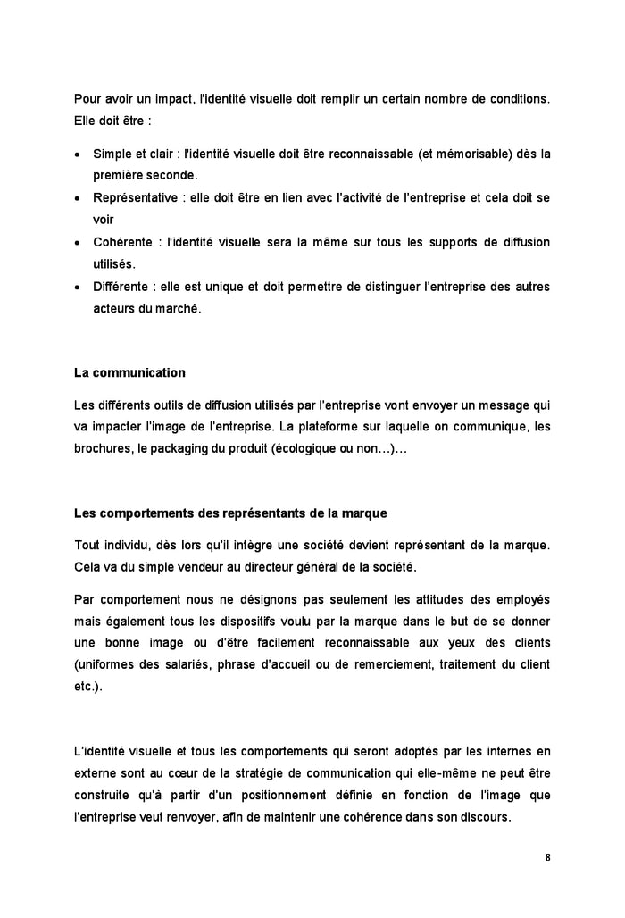 Le changement de l'identité de la marque