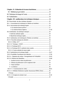 Techniques classiques et modernes de numeration des microorganismes