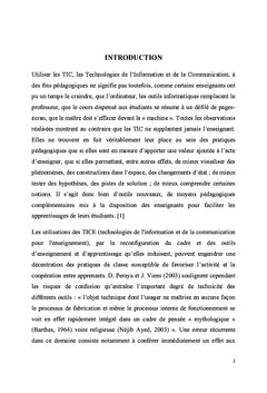 Usage pedagogique de la video numerique dans les travaux pratiques