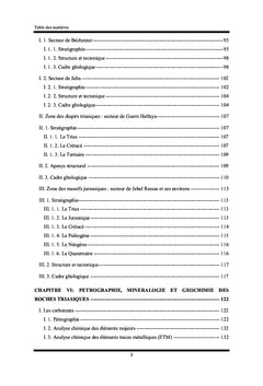 Gîtologie des minéralisations Pb-Zn du Nord de la Tunisie
