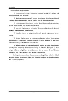 Gîtologie des minéralisations Pb-Zn du Nord de la Tunisie