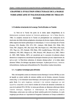Gîtologie des minéralisations Pb-Zn du Nord de la Tunisie