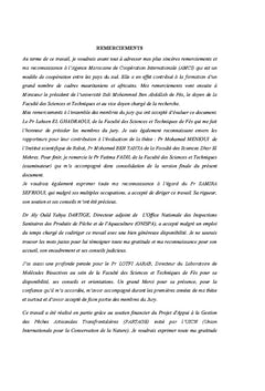 Qualité environnementale et sanitaire des eaux de la Baie du Levrier