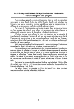 Art et scandale