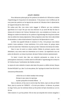 Problematique du lire-ecrire dans le primaire Ivoirien