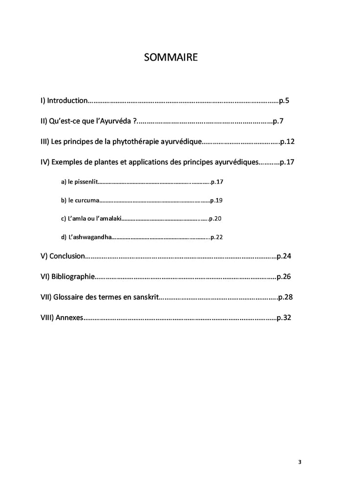 La phytothérapie dans l'ayurveda