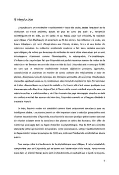 La phytothérapie dans l'ayurveda