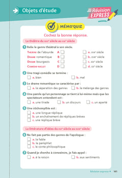 Mes Fiches pour le Bac Français 2027