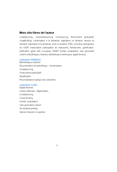 Crowdsourcing et bibliothèques numériques