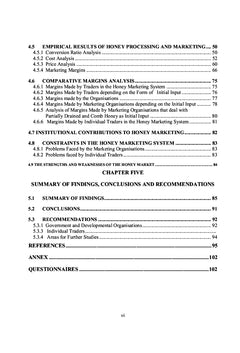 Economic Analysis of Honey Marketing System in Cameroon