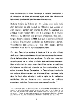 Cuisine et sociabilite A table chez les Tananariviens (1854-1868)