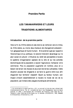 Cuisine et sociabilite A table chez les Tananariviens (1854-1868)