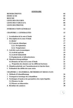 Qualités Des Eaux Superficielles et Pollution