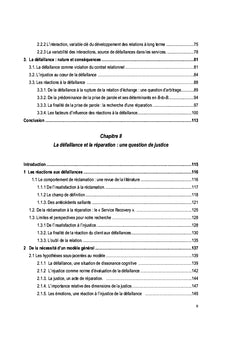 Justice, defaillance et reparation dans les relations de services B2B