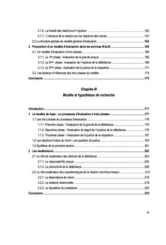 Justice, defaillance et reparation dans les relations de services B2B
