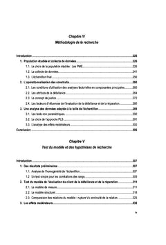 Justice, defaillance et reparation dans les relations de services B2B