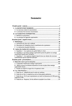 Marketing experientiel et nouveaux modes de consommation