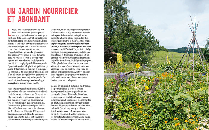 Jardiner avec la Lune en biodynamie 2023