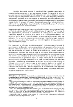 Les associations environnementales : représentativité et indépendance