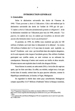 La reinsertion comme seconde chance pour les enfants defavorises
