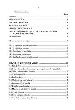 Recoltez malgré les souches de Pseudomonas syringae pv. phaseolicola