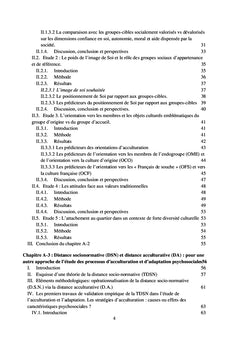 Acculturation et adaptation psychosociales