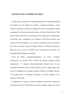 Migration et initiatives economiques