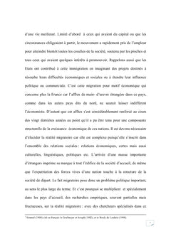 Migration et initiatives economiques
