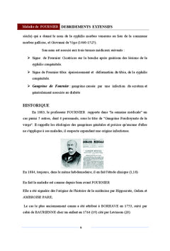 Debridements extensifs d'emblee dans la maladie de FOURNIeR