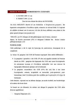 Debridements extensifs d'emblee dans la maladie de FOURNIeR