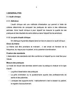 Audit des deces maternels
