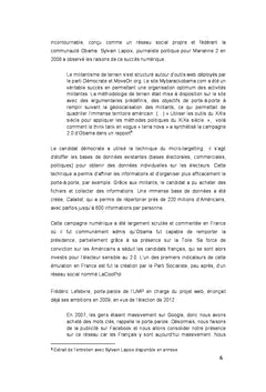Web campagne présidentielle française de 2012 : Innovations et échecs