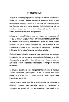 Vers une gestion intégrée du littoral marocain