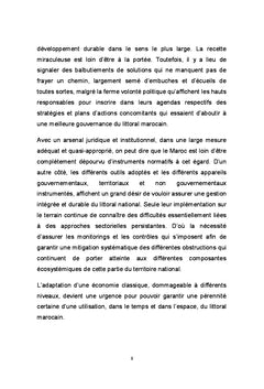 Vers une gestion intégrée du littoral marocain