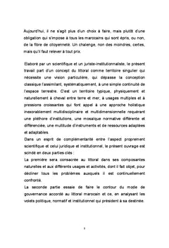 Vers une gestion intégrée du littoral marocain