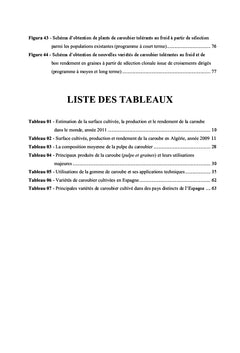 Le Caroubier dans le Nord-ouest de l'Algérie