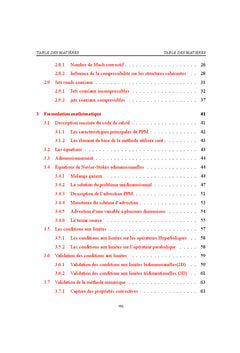 Jets coaxiaux compressibles: approche numérique
