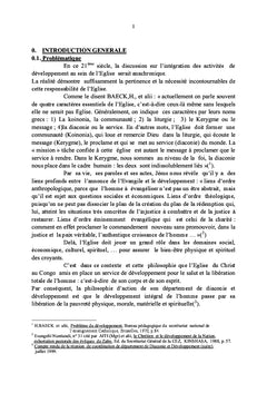 Le service de développement de l'ECC/Sud-Kivu