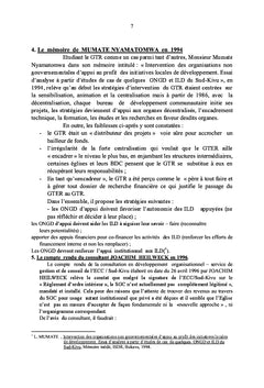 Le service de développement de l'ECC/Sud-Kivu